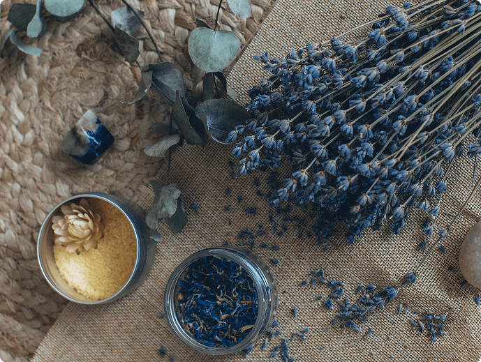 Lavendel bloemen